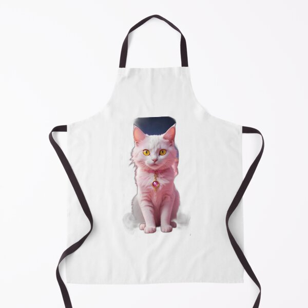 Item preview, fairy pink cat kitty Pin sticker designed and sold by Catana lover.
