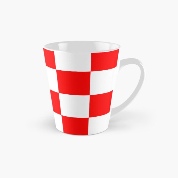 Item preview, Large Checkered - White and Red designed and sold by JustPatterns2.