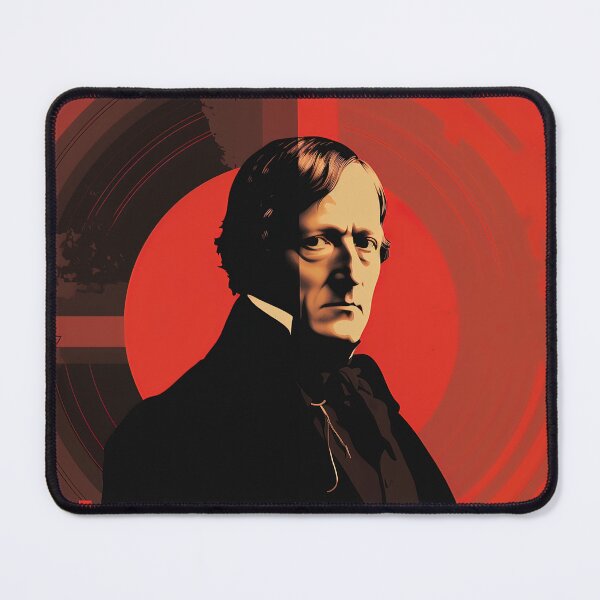 Item preview, Georg Wilhelm Friedrich Hegel | Red minimalism designed and sold by ComicsFactory.