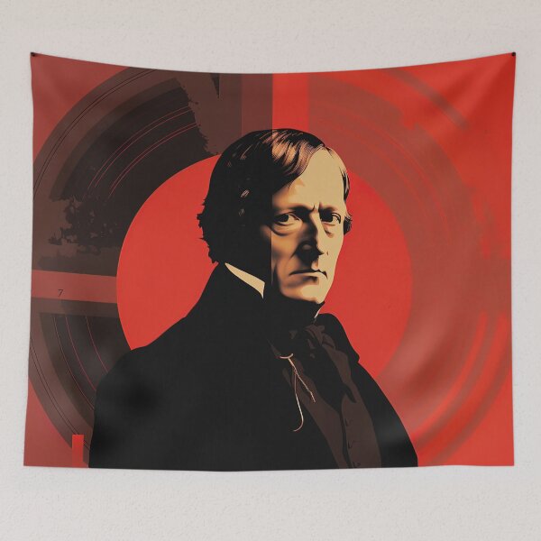 Item preview, Georg Wilhelm Friedrich Hegel | Red minimalism designed and sold by ComicsFactory.