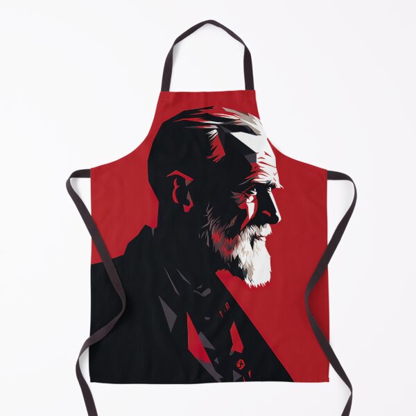 Item preview, George Bernard Shaw | Red minimalism designed and sold by ComicsFactory.