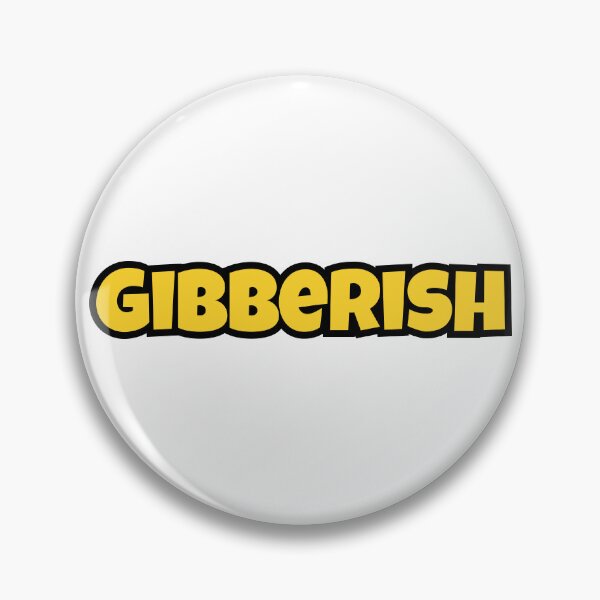 Item preview, Gibberish designed and sold by sleepycee.