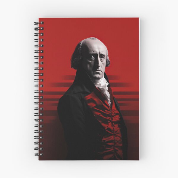 Item preview, George Canning | Red minimalism designed and sold by ComicsFactory.
