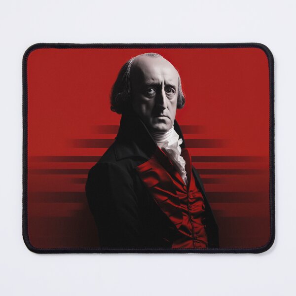 Item preview, George Canning | Red minimalism designed and sold by ComicsFactory.