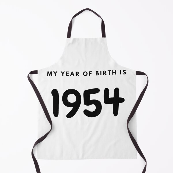 Item preview, My Year of Birth is 1954 designed and sold by LittleWorldShop.