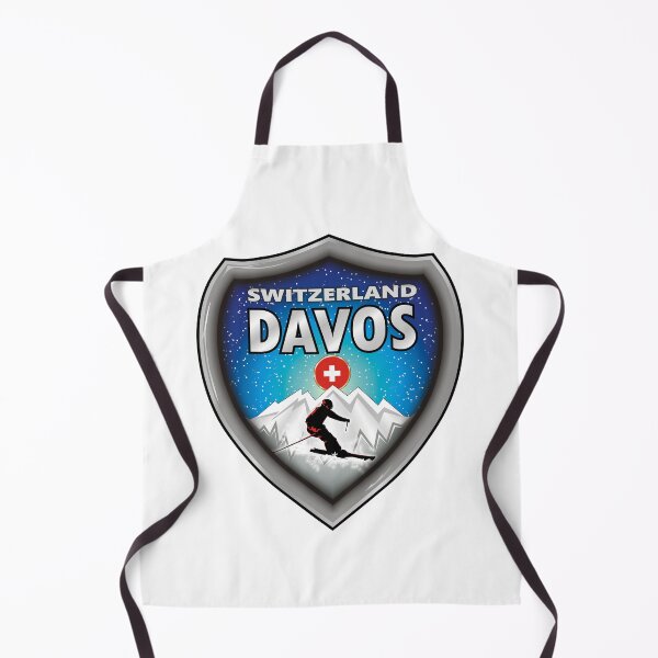 Item preview, Davos Switzerland ski emblem designed and sold by studioss76.