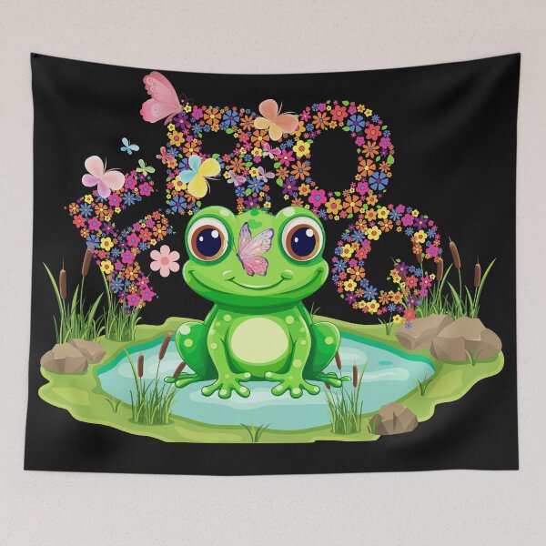 Item preview, A cute little frog shirt amidst mischievous nature. designed and sold by MissCirce1993.