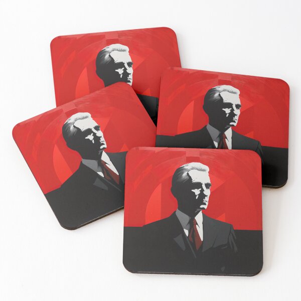 Item preview, George Hamilton-Gordon | Red minimalism designed and sold by ComicsFactory.