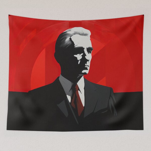Item preview, George Hamilton-Gordon | Red minimalism designed and sold by ComicsFactory.