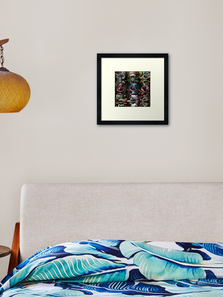 Thumbnail 2 of 7, Framed Art Print, REBIRTH-C-000 designed and sold by philjarry.