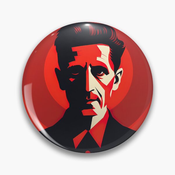 Item preview,  George Orwell | Red minimalism designed and sold by ComicsFactory.
