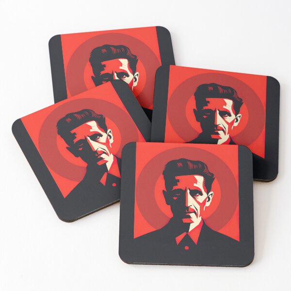 Item preview,  George Orwell | Red minimalism designed and sold by ComicsFactory.