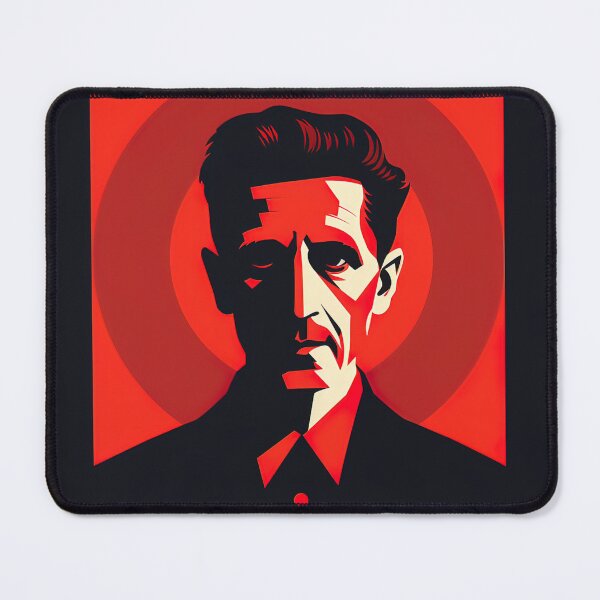 Item preview,  George Orwell | Red minimalism designed and sold by ComicsFactory.