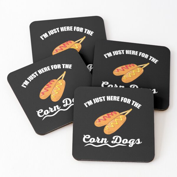 Item preview, I'm Just Here for The Corn Dogs designed and sold by belladesign7.