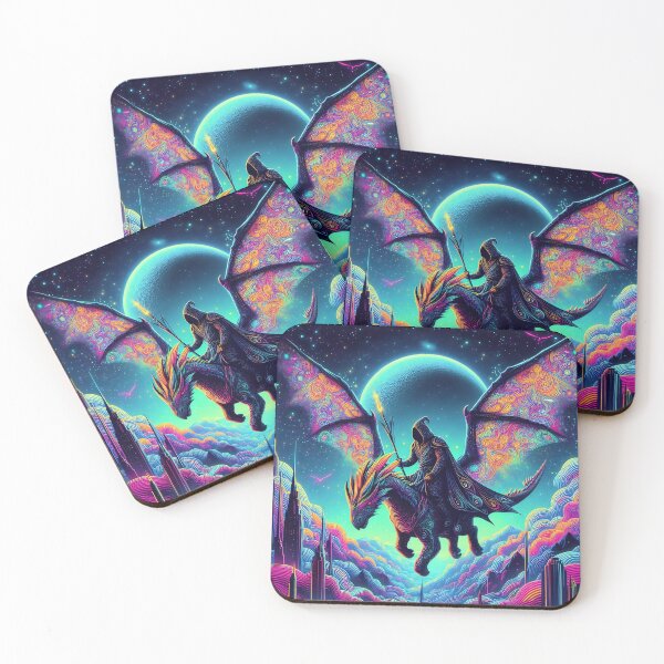 Item preview, Riding Through the Cosmic Waves designed and sold by pumsquare.