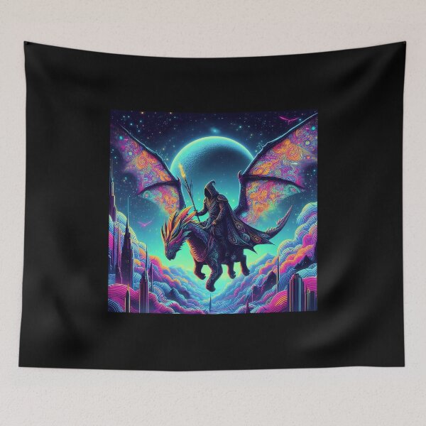 Item preview, Riding Through the Cosmic Waves designed and sold by pumsquare.