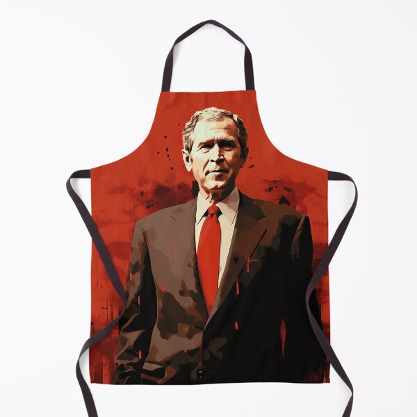 Item preview, George W. Bush | Red minimalism designed and sold by ComicsFactory.