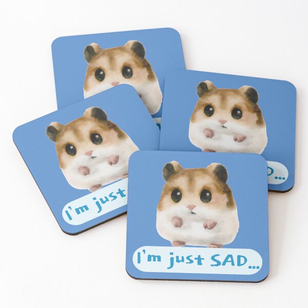 Item preview, Sad hamster designed and sold by dom-sien-sh.