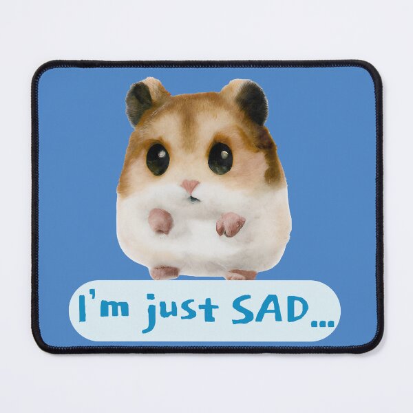 Item preview, Sad hamster designed and sold by dom-sien-sh.
