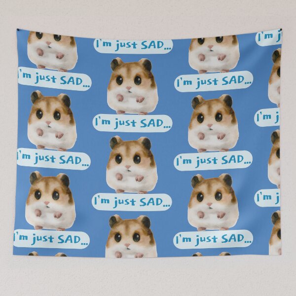 Item preview, Sad hamster designed and sold by dom-sien-sh.