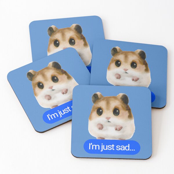 Item preview, Sad hamster designed and sold by dom-sien-sh.