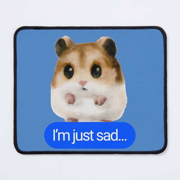 Item preview, Sad hamster designed and sold by dom-sien-sh.