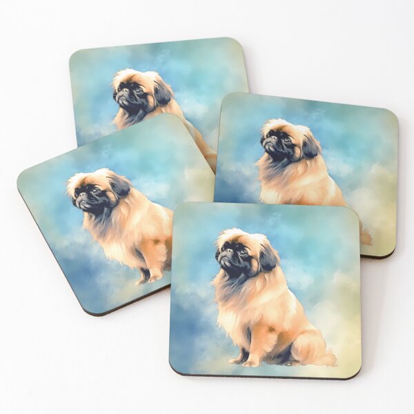 Item preview, Cute Watercolor Pekingese designed and sold by Jdelgado813.