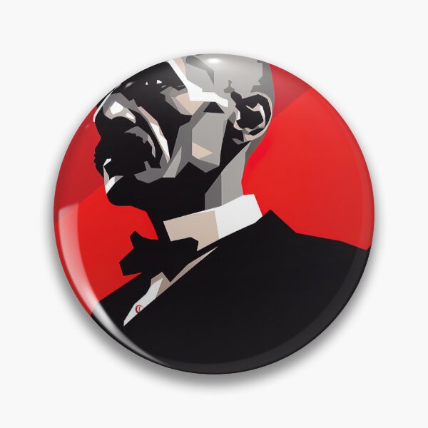Item preview, George Washington Carver | Red minimalism designed and sold by ComicsFactory.