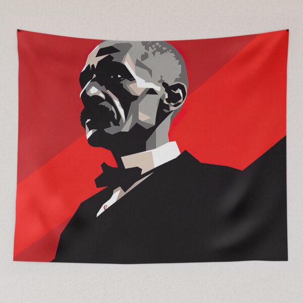 Item preview, George Washington Carver | Red minimalism designed and sold by ComicsFactory.