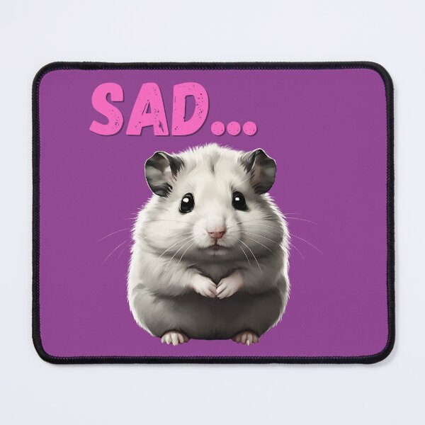 Item preview, Sad hamster designed and sold by dom-sien-sh.