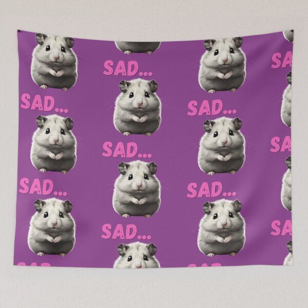 Item preview, Sad hamster designed and sold by dom-sien-sh.