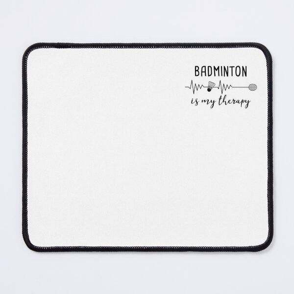 Item preview, Badminton Is My Therapy Funny Badminton Sentence designed and sold by BelloniArtShop.