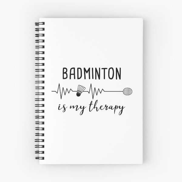 Item preview, Badminton Is My Therapy Funny Badminton Sentence designed and sold by BelloniArtShop.