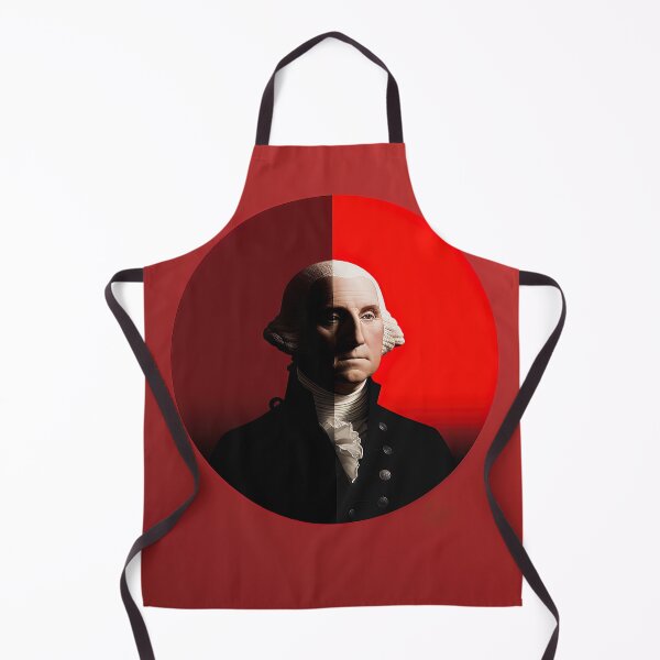 Item preview, George Washington | Red minimalism designed and sold by ComicsFactory.