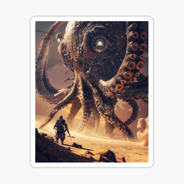 Machine Cthulhu Sticker