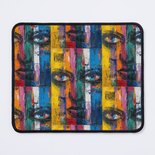 Item preview, Emotional Kaleidoscope: Painted Mix of Woman Faces designed and sold by Piotrek0001.