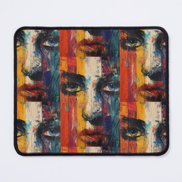 Item preview, Emotional Kaleidoscope: Painted Mix of Woman Faces designed and sold by Piotrek0001.