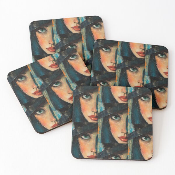 Item preview, Emotional Kaleidoscope: Painted Mix of Woman Faces designed and sold by Piotrek0001.