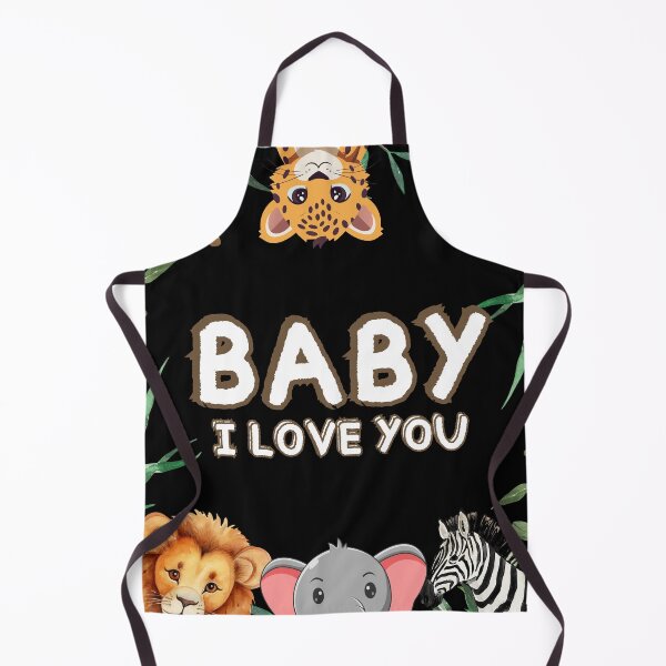 Item preview, "Baby! I love You" Baby t-shirt,cute wild animal print shirt designed and sold by MissCirce1993.