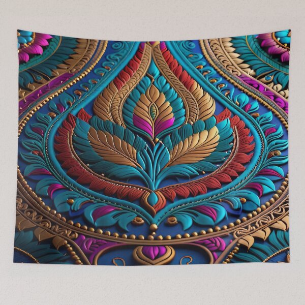 Item preview, Abstract Indian Mandala Pattern designed and sold by TheArtOfPat.