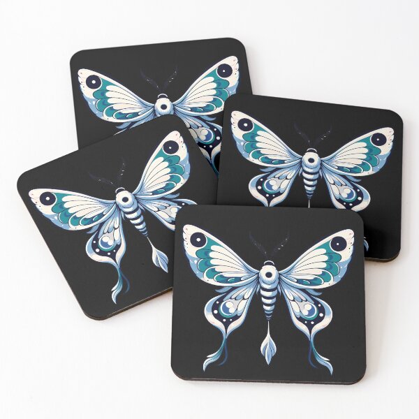 Item preview, Chinese Moon Moth designed and sold by Funny Vintage Stickers And T-Shirts.