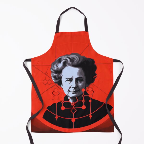 Item preview, Gertrude B. Elion | Red minimalism designed and sold by ComicsFactory.