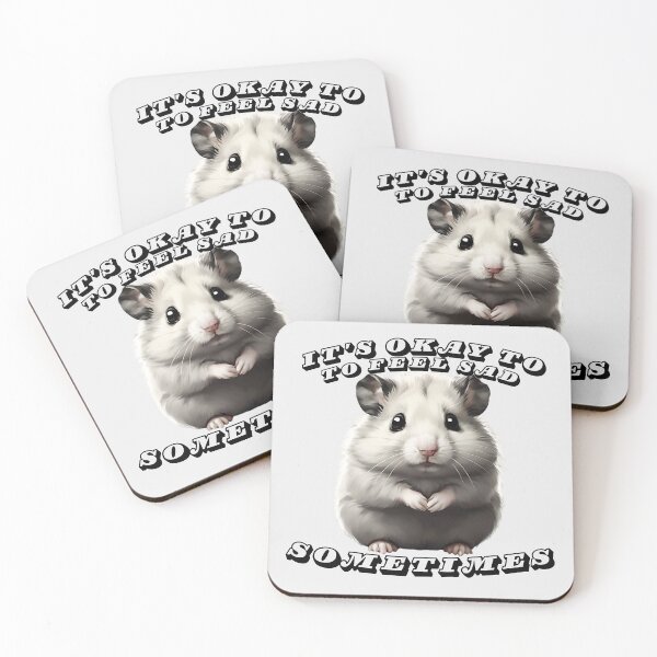 Item preview, Sad hamster designed and sold by dom-sien-sh.