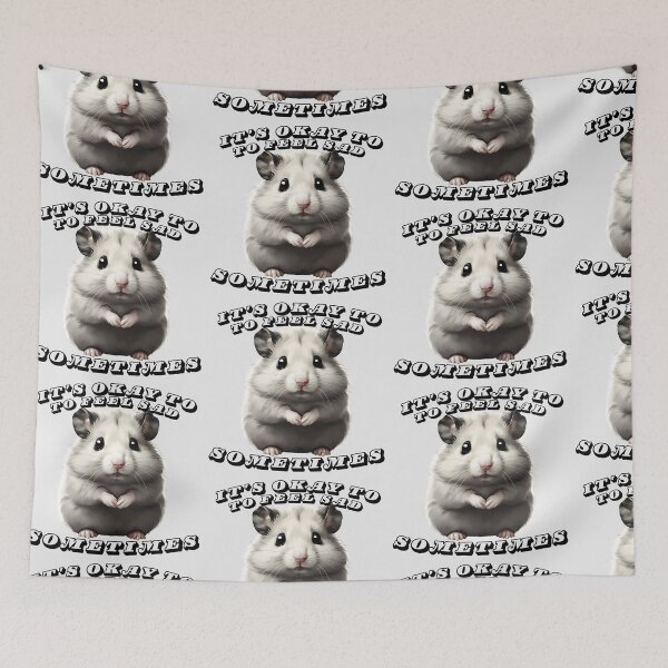 Item preview, Sad hamster designed and sold by dom-sien-sh.