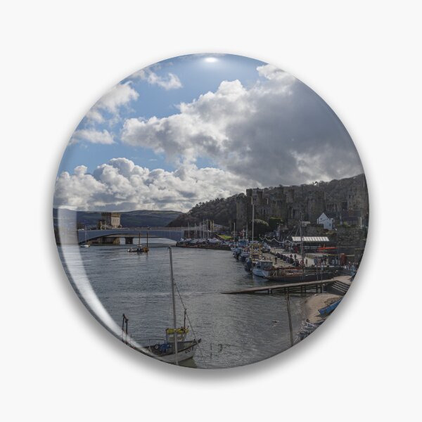 Item preview, Conwy Marina and Castle designed and sold by Paul Madden.