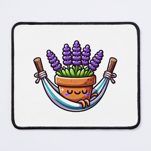 Item preview, Contented Pot Of Lavender designed and sold by RadoSta.