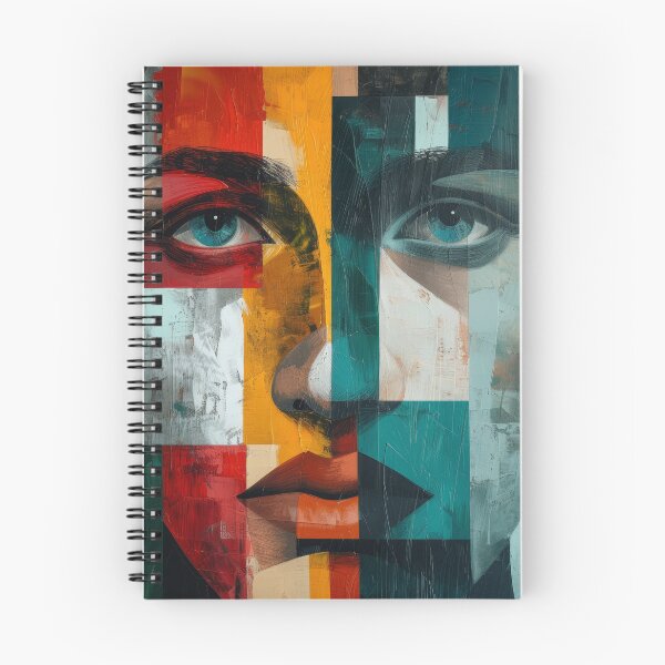 Item preview, Emotional Kaleidoscope: Painted Mix of Woman Faces designed and sold by Piotrek0001.
