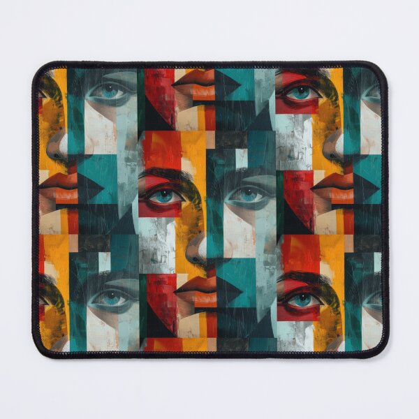 Item preview, Emotional Kaleidoscope: Painted Mix of Woman Faces designed and sold by Piotrek0001.