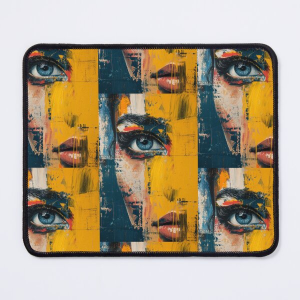 Item preview, Emotional Kaleidoscope: Painted Mix of Woman Faces designed and sold by Piotrek0001.