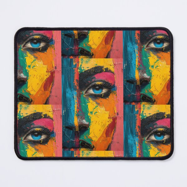 Item preview, Emotional Kaleidoscope: Painted Mix of Woman Faces designed and sold by Piotrek0001.